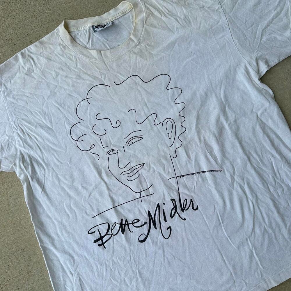 Vintage 90s Bette Midler Concert Tour Shirt